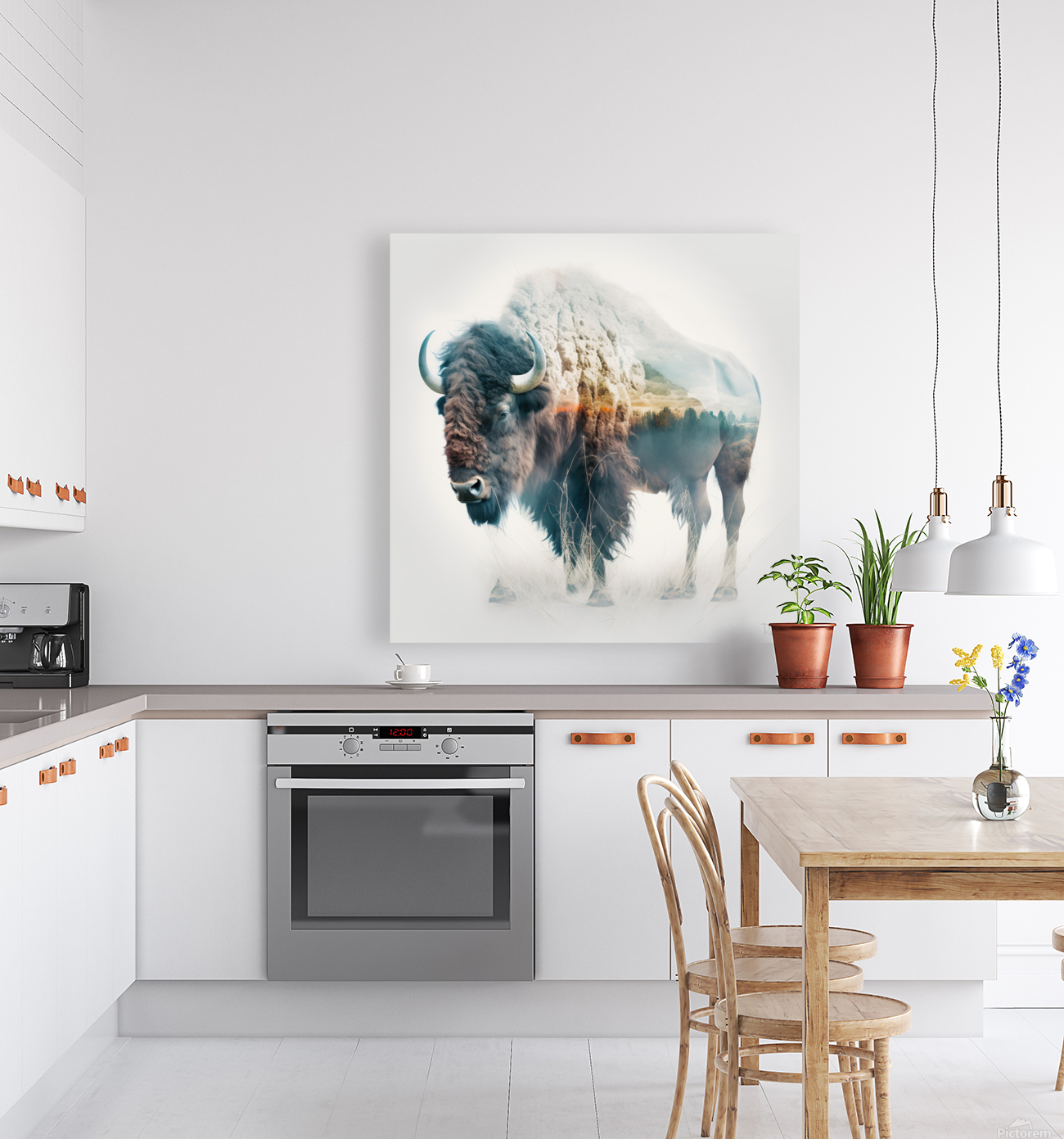 Sacred Buffalo Reproduction