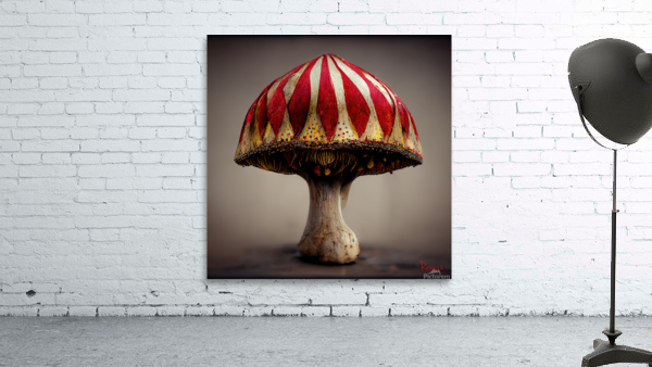Mushroom Circus Wall Preview