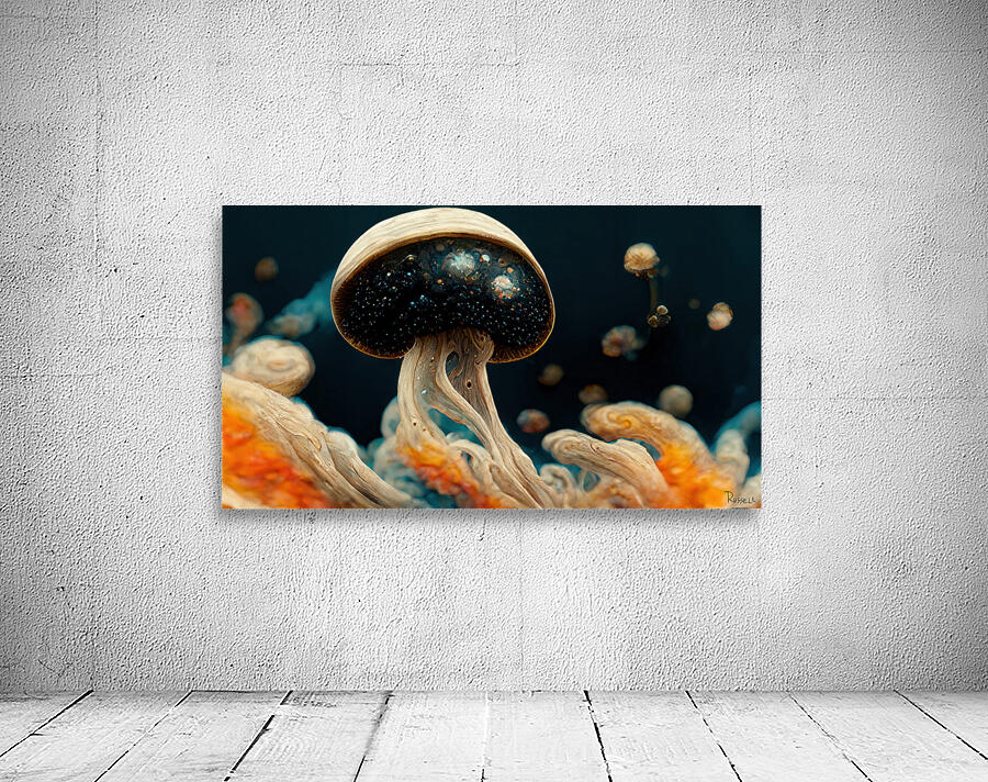 Mushroom Nebula Wall Preview