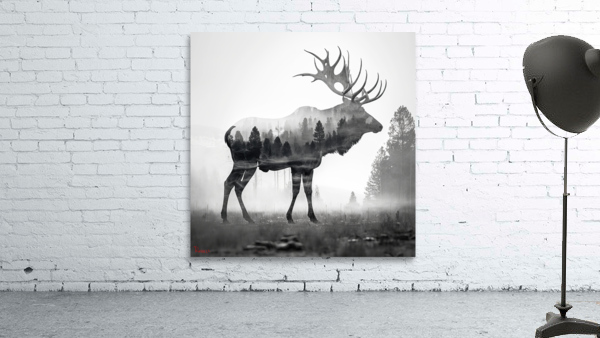 Sacred Elk Wall Preview