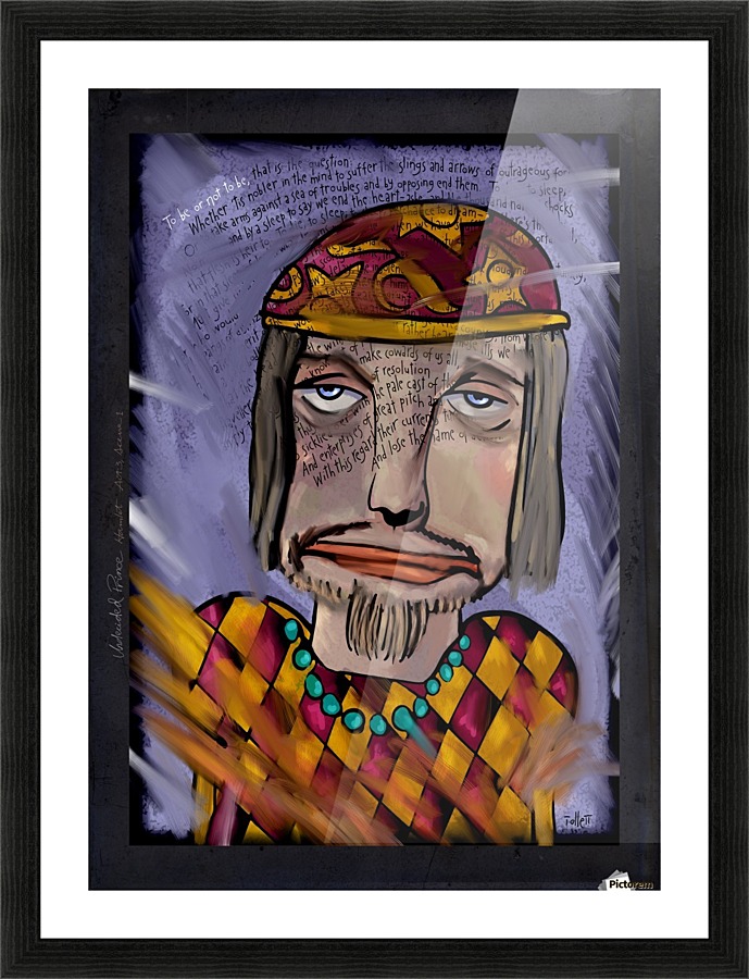 Undecided Prince Picture Frame Printing