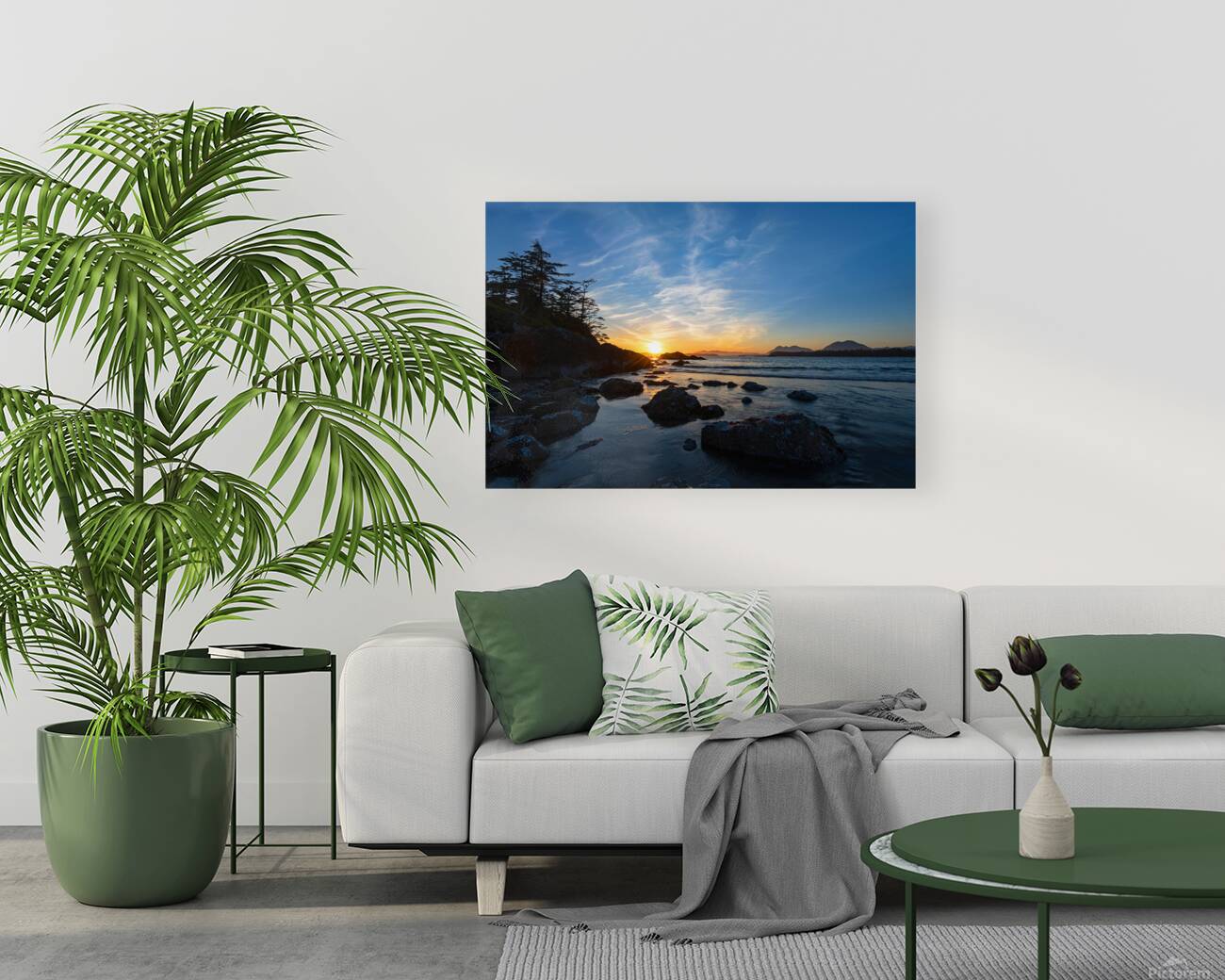 Solstice Sunset Reproduction