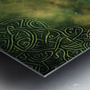 Medieval Celtic Tree of Life Yggdrasil Painting Metal print