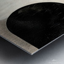 Abstract Geometric Black & White Wall Art Metal print