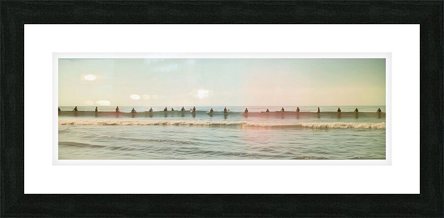 Gift for Surfer. Vintage Ocean Surfers Photo Print Picture Frame print