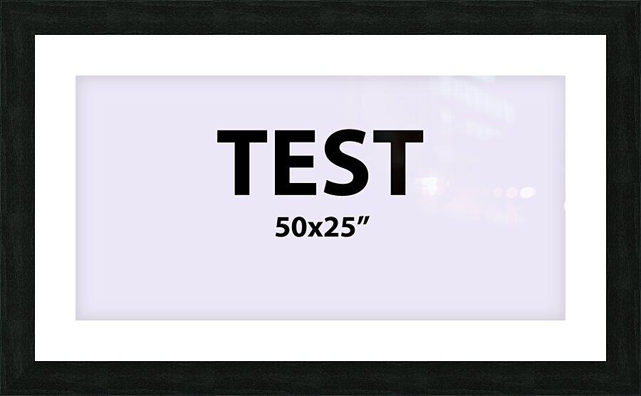 Test 50x25 Picture Frame print