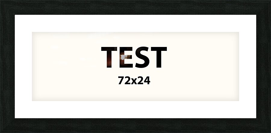 Test 72x24 Picture Frame print