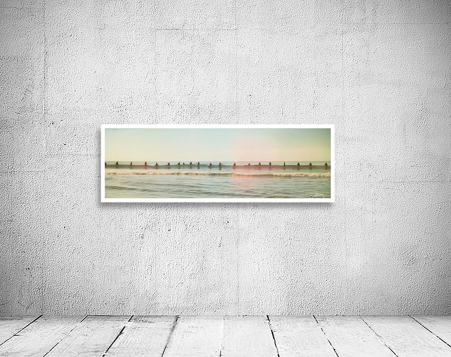 Gift for Surfer. Vintage Ocean Surfers Photo Print Wall Preview