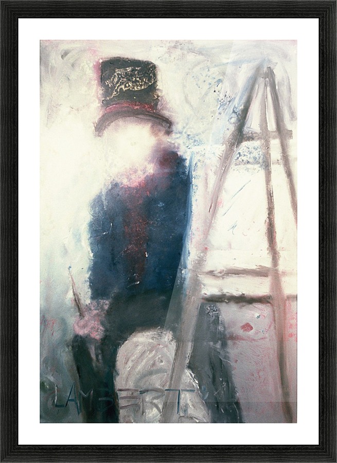 Self portrait Picture Frame print