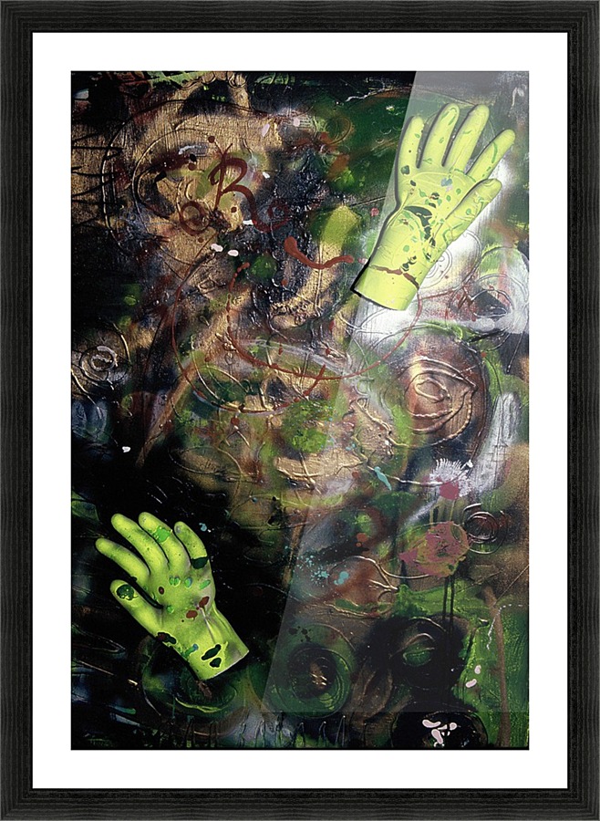 The cleaner Picture Frame print