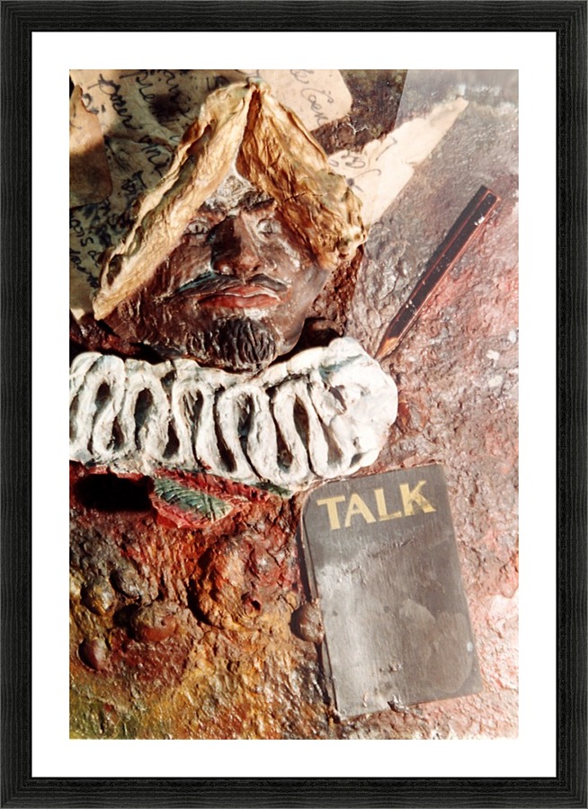 Talk Picture Frame print