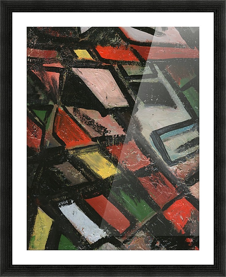 Abstract 42 Picture Frame print