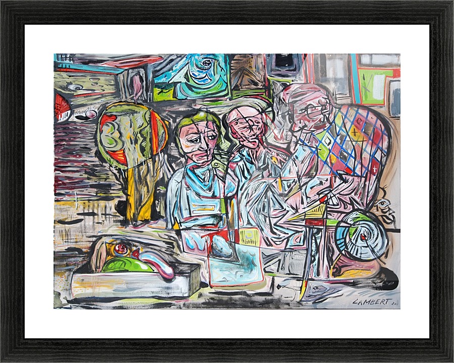 The Autopsy Picture Frame print