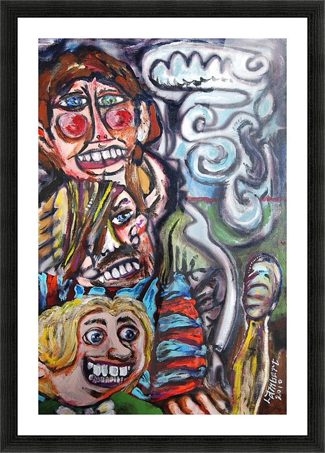 The wasters Picture Frame print
