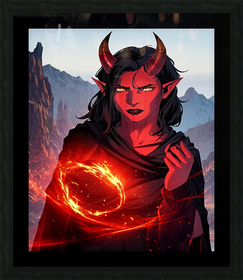 Baldurs Gate Picture Frame print