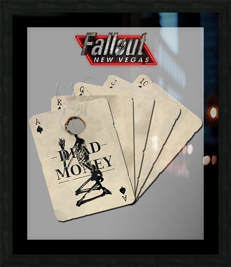 FallOut Picture Frame print