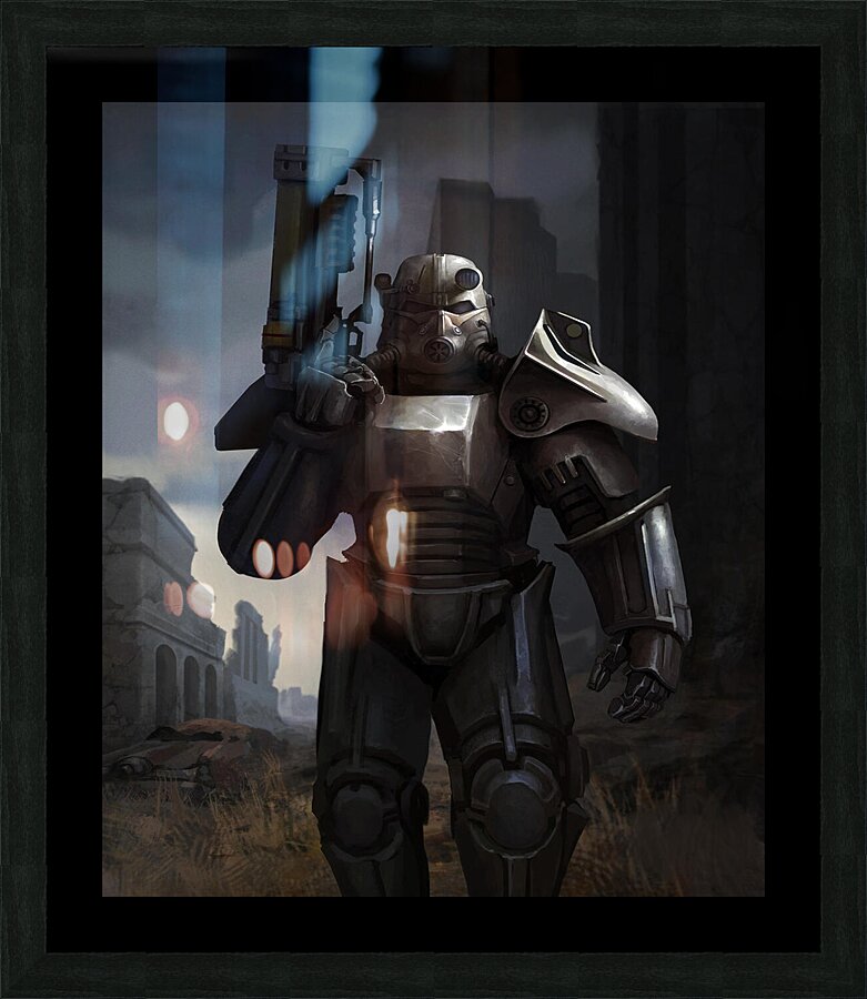 FallOut Picture Frame print