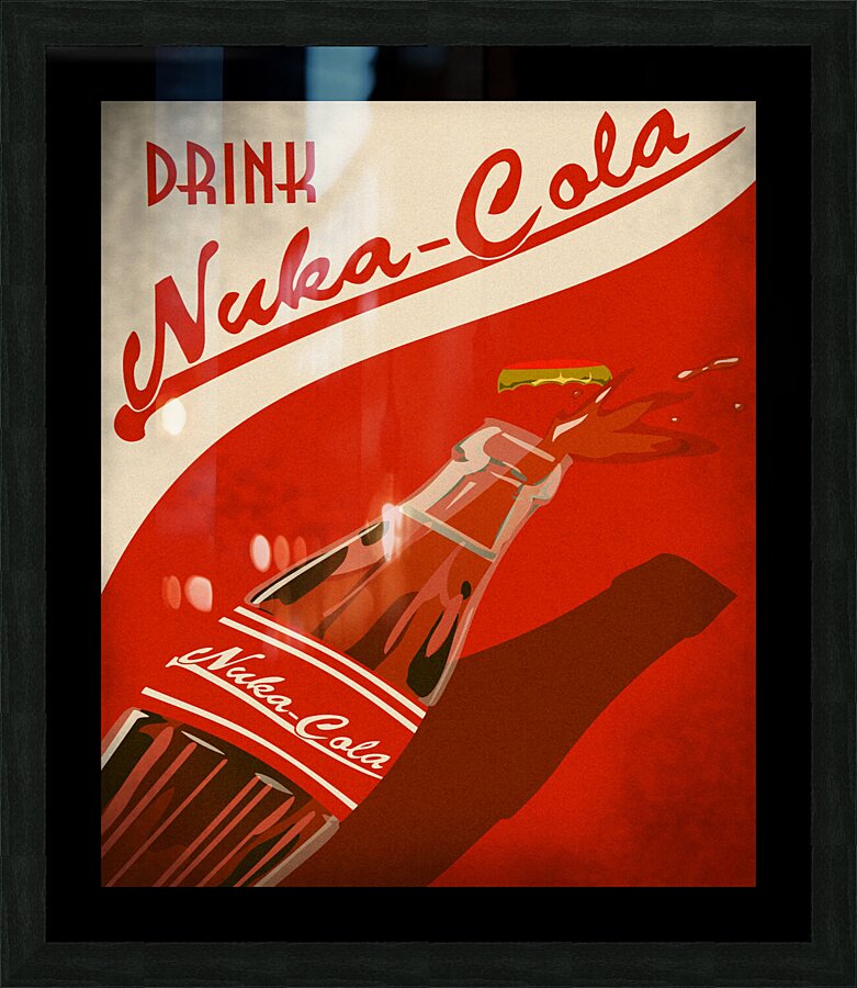 FallOut Picture Frame print