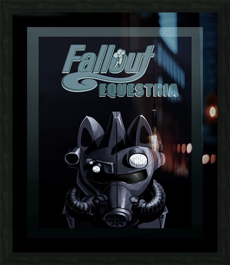FallOut Picture Frame print