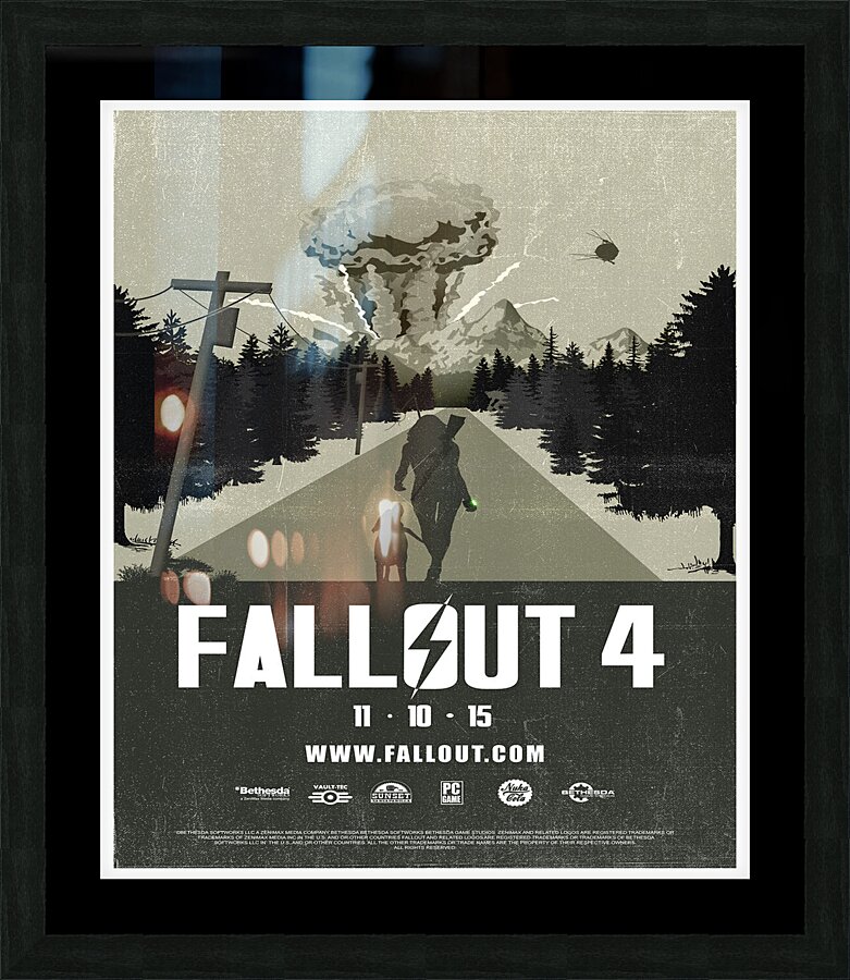 FallOut Impression et Cadre photo