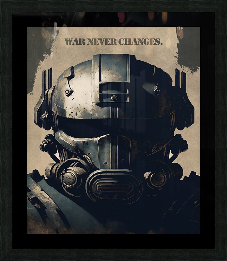 FallOut Picture Frame print