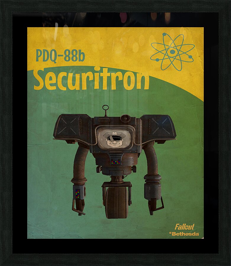FallOut Picture Frame print