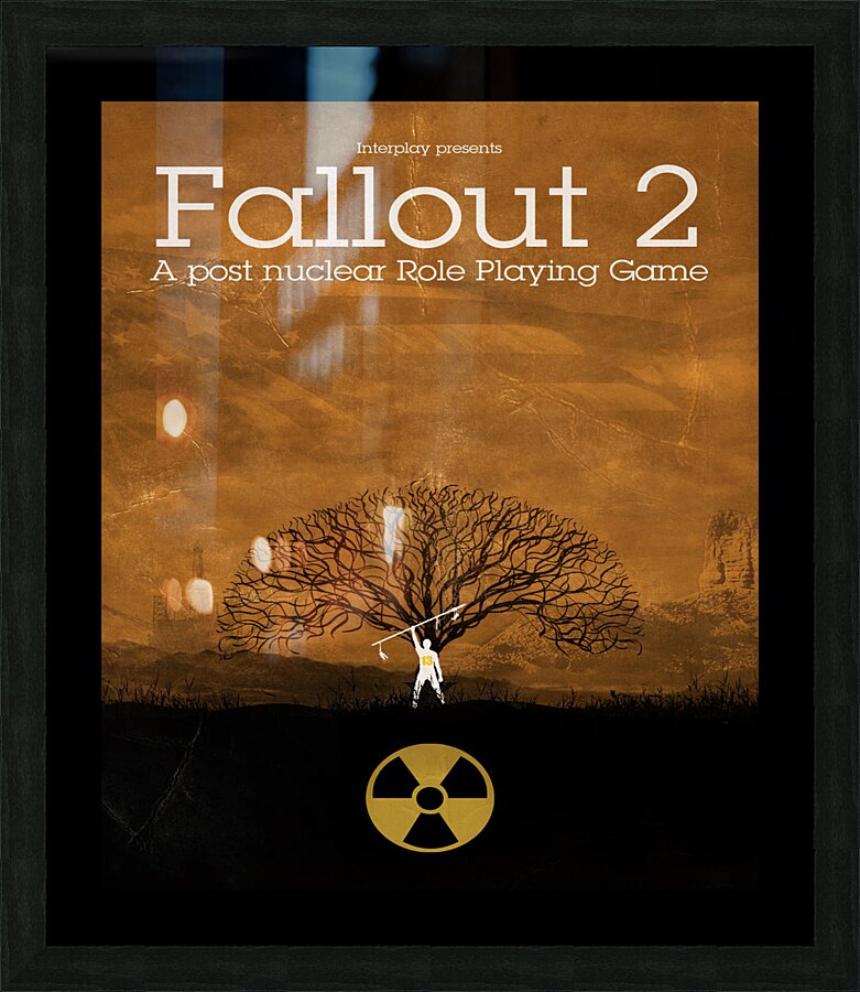 FallOut Picture Frame print