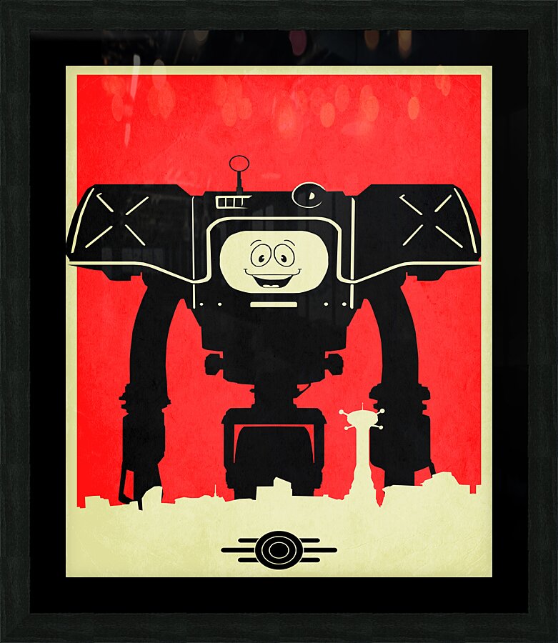 FallOut Picture Frame print