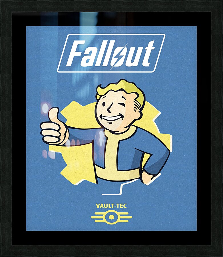 FallOut Picture Frame print
