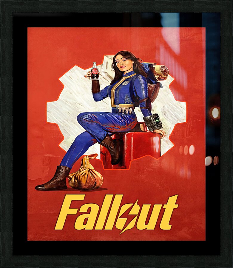 FallOut Picture Frame print