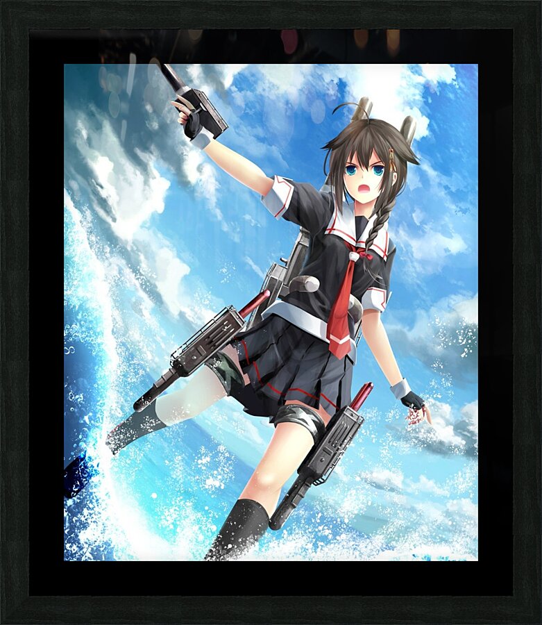 kantai collection Picture Frame print