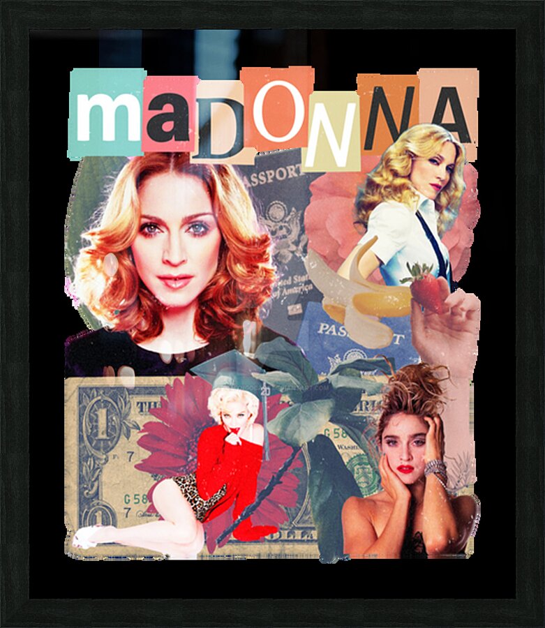 Madonna Picture Frame print