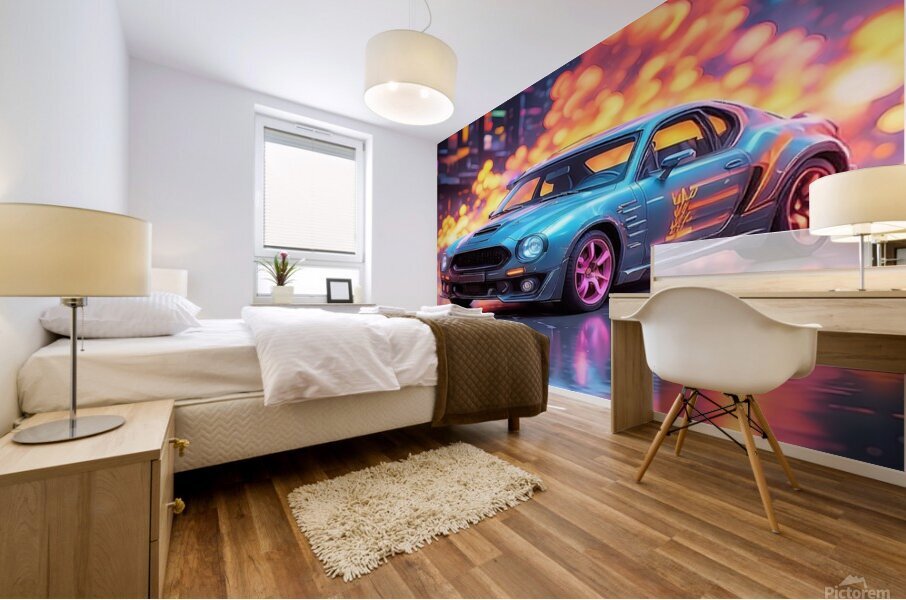 Car  Mural print