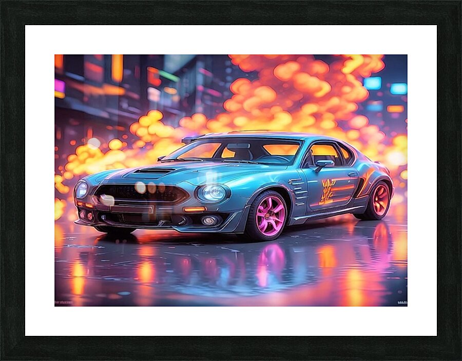 Car  Picture Frame print
