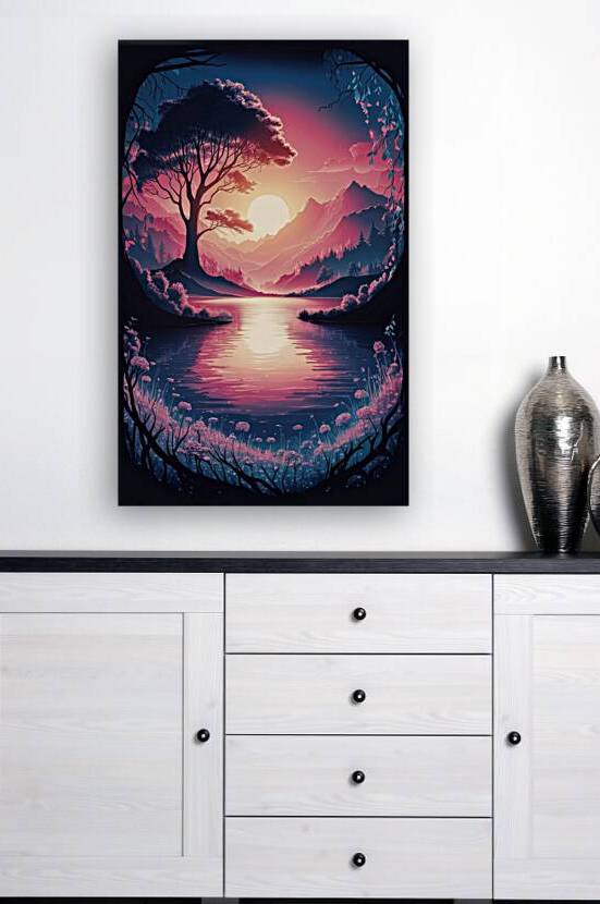 captivating and vibrant  Reproduction