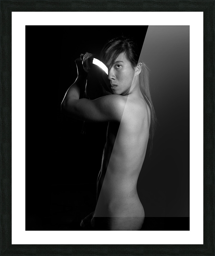 Pointing Sword 24x36 Picture Frame print