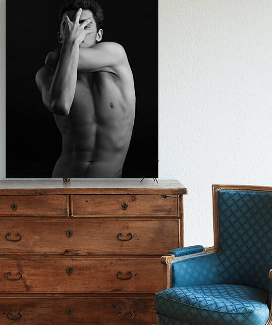 Christian 24x30 by Claude Gauthier