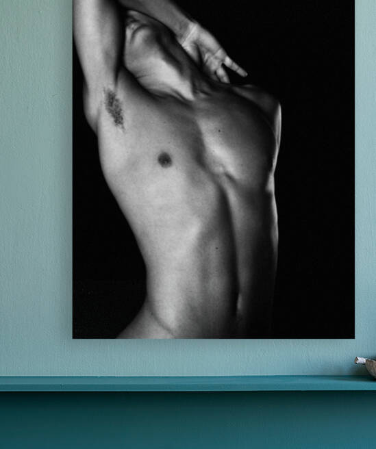 Torso 24x30 by Claude Gauthier
