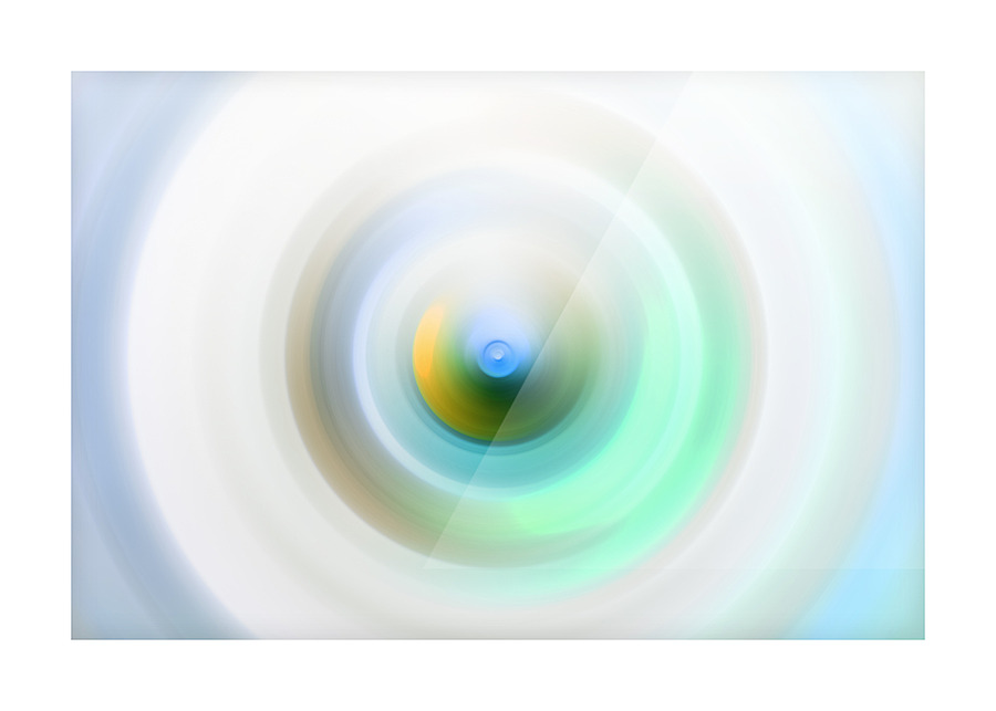 Creamy spin Picture Frame print