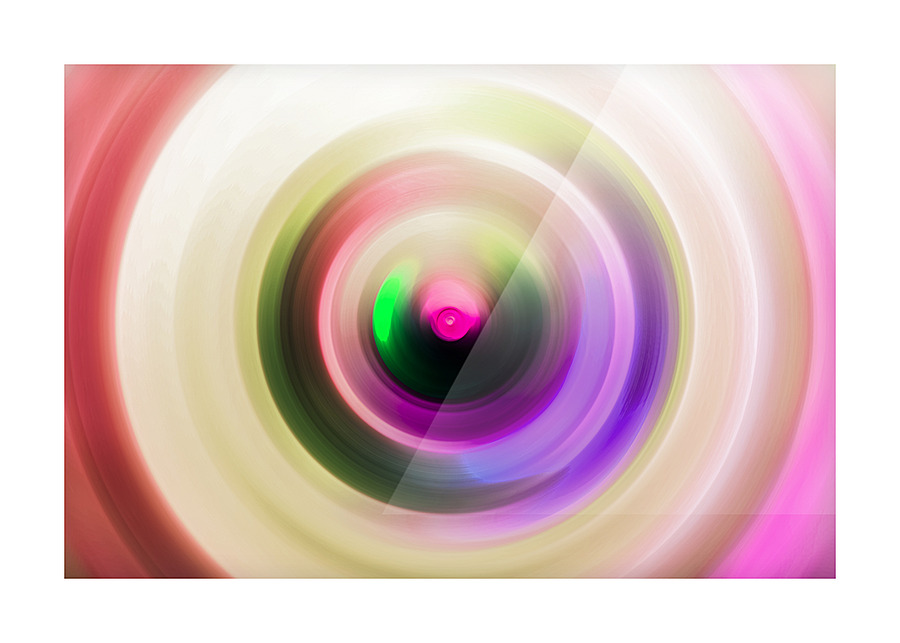 spin color Picture Frame print