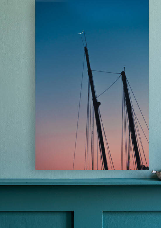 Sail me to the moon.  by Moe Ali