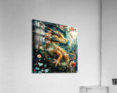 Dragon In The Forest Acrylic Print