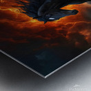 Majestic Horse Amidst Stormy Backdrop Metal print