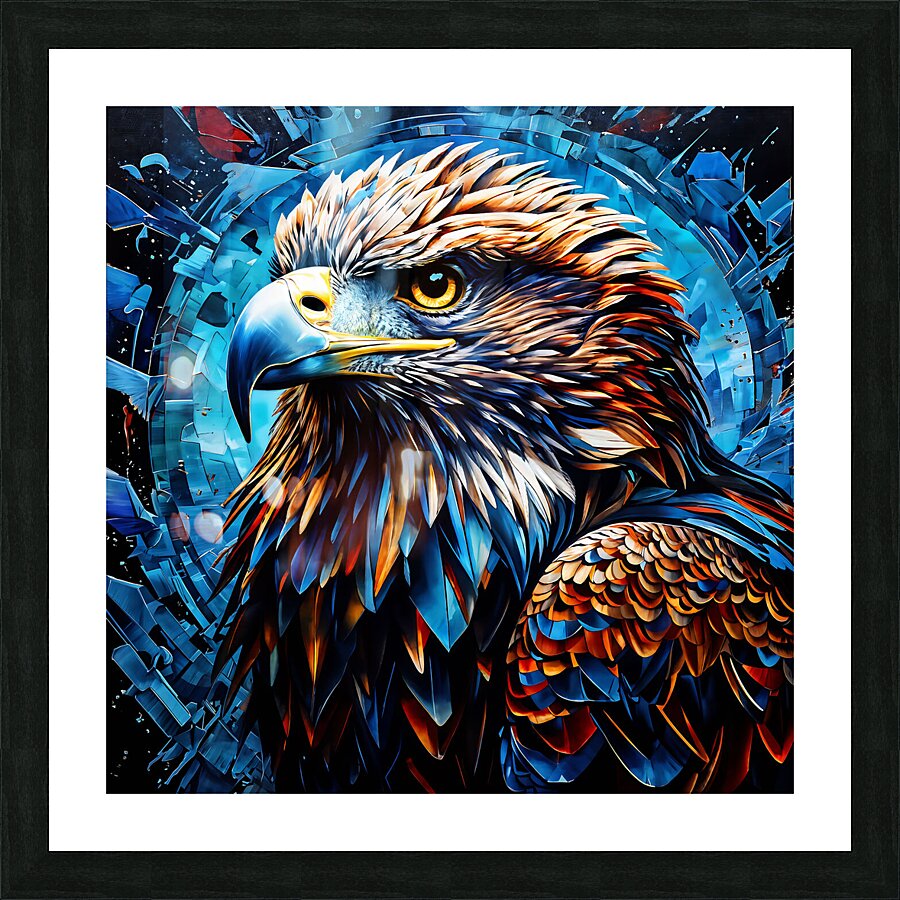 Eagle Picture Frame print