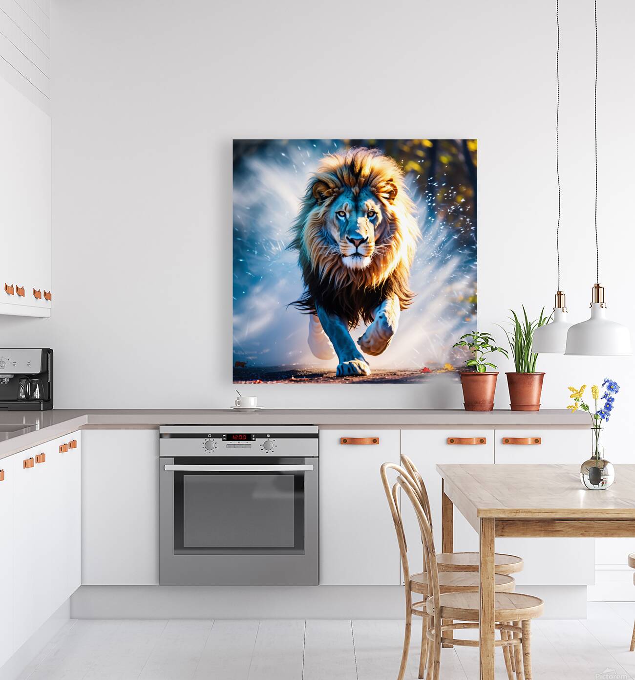 Lion Running Reproduction