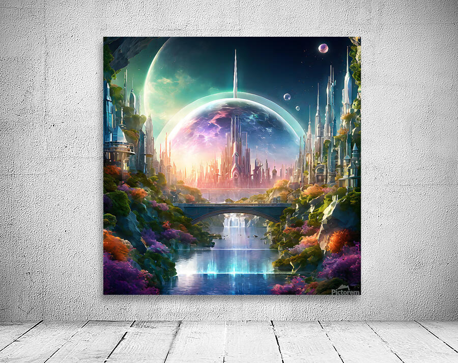 Space City Wall Preview