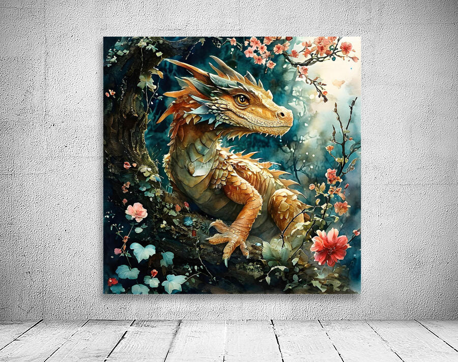 Dragon In The Forest Wall Preview