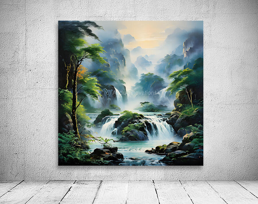 Waterfall Wall Preview