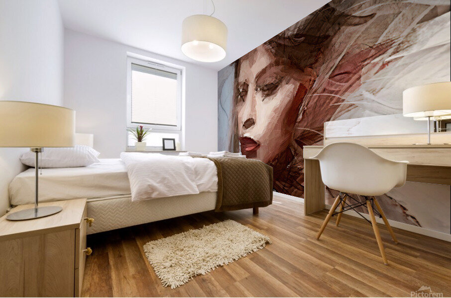 Amaranth Nonvanishing Mural print