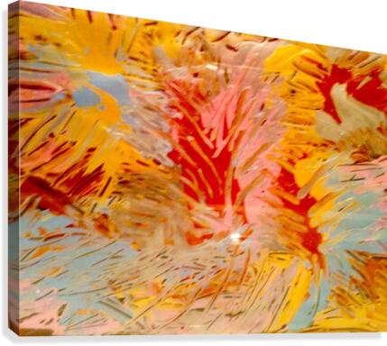 Floral  carpet                                              Canvas Print